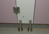 Фото Ножка опорная регулируемая нержавеющая для сантехкабин и перегородок в туалеты